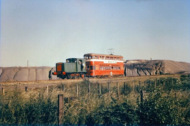 First standard gauge railway passenger train operated by volunteers.
